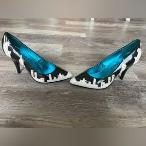 City irregular choice heels